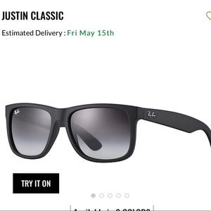 Ray ban Justin Classic Polarized Sunglasses